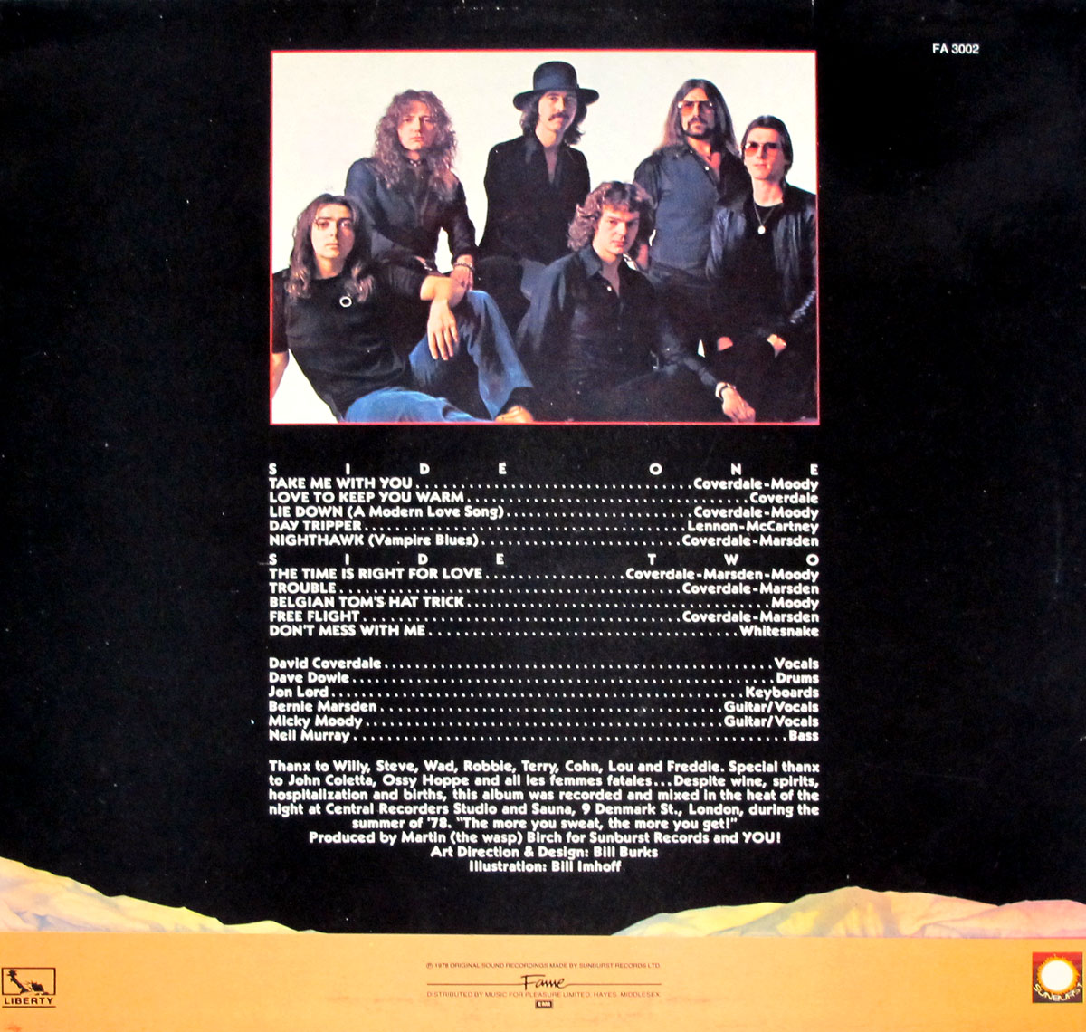 High Resolution Photos of whitesnake trouble orig uk 